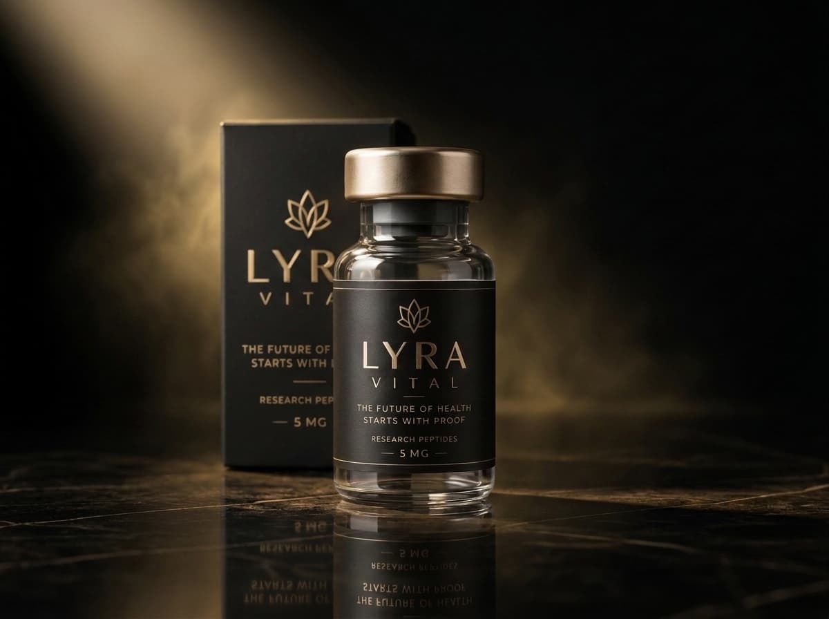 KPV — lyophilized powder in a Lyra Vital research vial